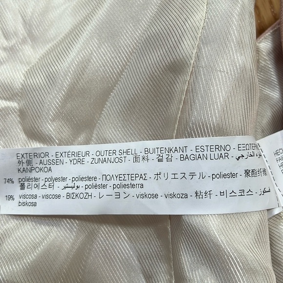 New! Zara women’s large light pink tailored waistcoat. - Picture 11 of 12